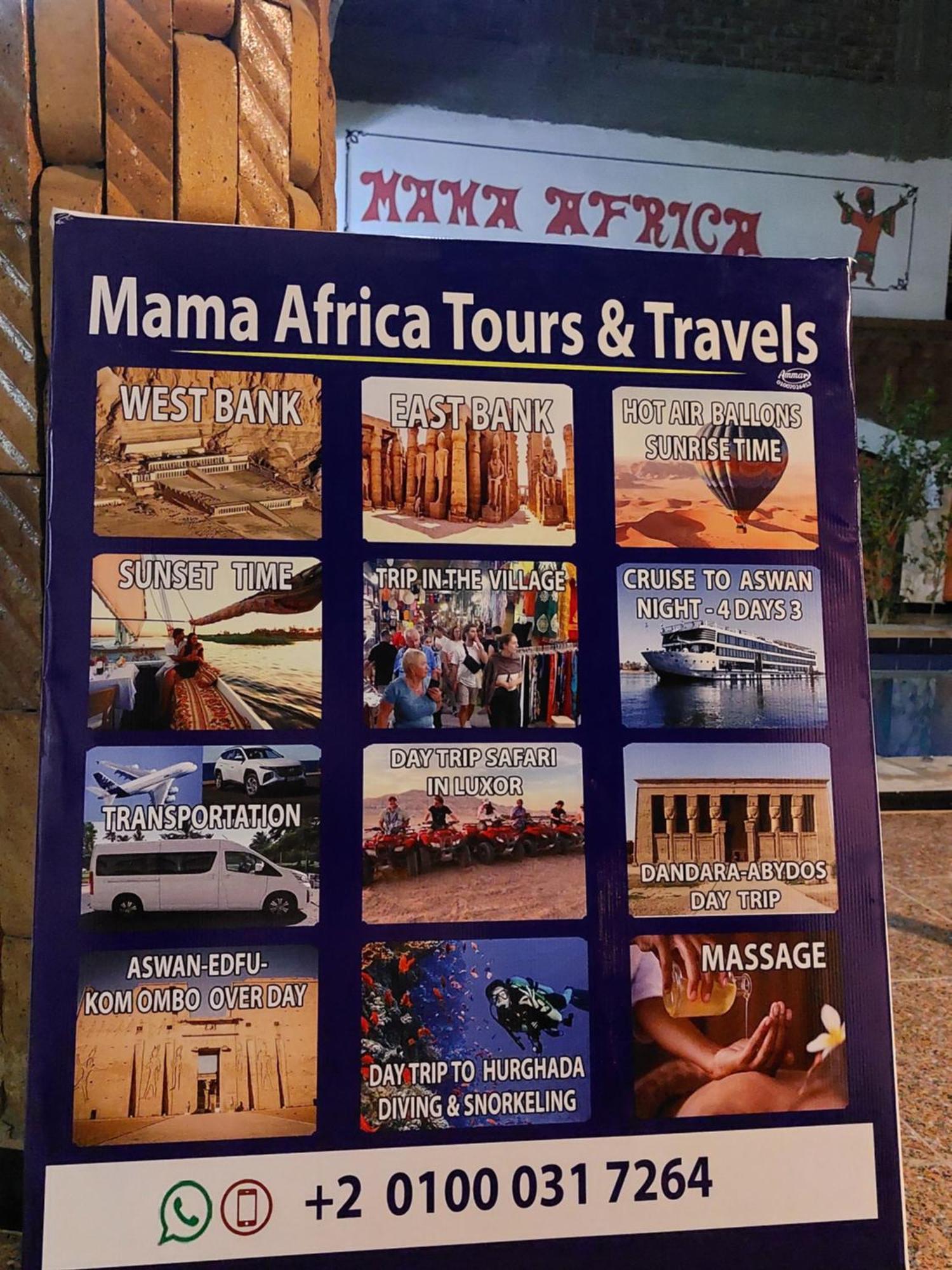 Mama Africa Apts & Studios Luxor Luaran gambar